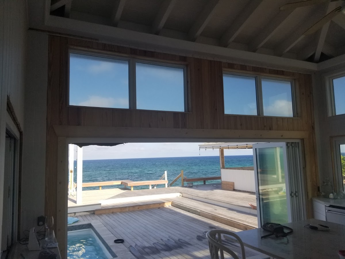 Installation Image of Folding Door in Beach Home
